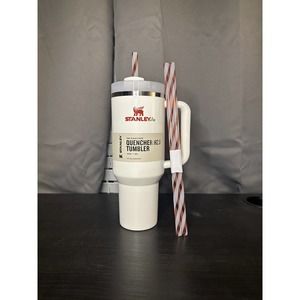 Stanley Mistletoe Twist Quencher H2.0 Flowstate 40oz Tumbler IN HAND SHIPS NOWa